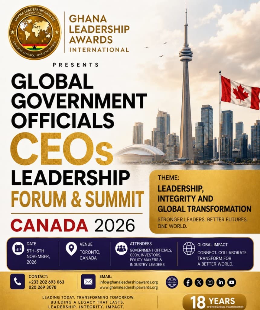 Global Government Officials CEOs Leadership Forum & Summit Canada 2026
